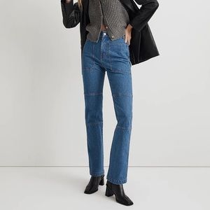 Madewell 90s Straight Leg Utility Jeans